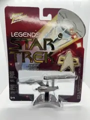 Johnny Lightning Legends of Star Trek USS Enterprise NCC 1701 With Battle Damage