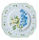 4 ROYAL ALBERT BOTANICAL TEAS HYACINTH & PRIMROSE PLATES SQUARE NEW IN THE BOX