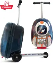 Zinc Kids Suitcase Scooter Sammie the Spaceman 18"