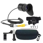 V760C-3 Wearable Head Mounted Display 0.39" OLED 12X Eyepiece Adjust Diopter cP