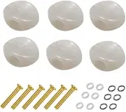 TWTCZOZ 2x Premium Guitar Tuning Pegs Set for Acoustic And Folk Guitars - 6 Pieces