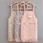 Cotton Women Kitchen Aprons Coffee House Aprons Cleaning Accessories