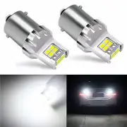 JDM ASTAR 2x 1156 BA15S Xenon White 12 SMD LED Backup Reverse Lights Bulbs (for: Volvo)