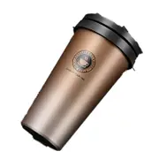 Coffee Cup Thermos Flask Double Wall Vacuum Insulated Travel Mug Stainless Steel Vacuum Mug, Coffee Mug with Lid and Handle