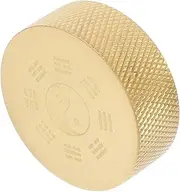 Chinese Calligraphy Paper Weight Round Decorative Craft for Office Desk