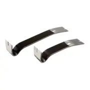 NEW 2Pc Steel Flat Pry Bar Set 9 in. and 11 in, FREE SHIPPING