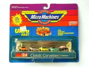 1988 GALOOB MICRO MACHINES - ULTRA FAST 6400 #24 CLASSIC CORVETTES COLLECTION