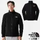 【The North Face】男 拼接舒適保暖立領抓絨外套/夾克.舒適立領/聚熱抓絨面料.適登山/83O9-JK3 黑