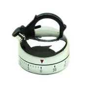 60 Minute Counting Teapot Shaped Kitchen Cooking Alarm Clock Timer2446