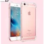 TRANSPARENT SHOCK RESISTANT SOFT TPU CASE FOR IPHONE 5 6 6S