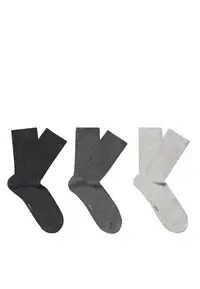 在飛比找ZALORA購物網優惠-Pack Of 3 Cotton Socks