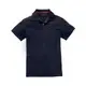 美國百分百【全新真品】Tommy Hilfiger Polo衫 TH 短袖 上衣 素面 網眼 深藍 XS號 F611