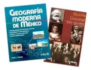 Pack Geografía Moderna De México + Historia Universal (Spanish) By TAMAYO L