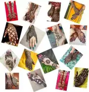 VIMAL s Sehnaaz Instant Super Black Henna Mehandi Cone Tattoo Ink (6 Pieces Pac