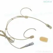 Pro Cardioid Headset Microphone for Audio-Technica Wireless System Hirose 4Pin