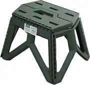 AIMALL 1pc Foldable Plastic Stool Portable and Durable Folding Chair for Camping, Fishing, Picnics, and Household Use - Thickened Design with Strong Load Capacity