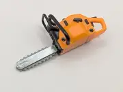 Dollhouse Miniature Chainsaw Mower Model Micro Toy