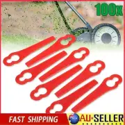 100X Plastic Grass Trimmer Blade For Ozito Kuller Bosh Cordless Whipper Snipper