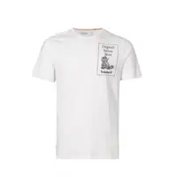 在飛比找森森購物網優惠-Timberland 男款白色黃靴印花短袖T恤A444210