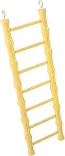 VANZACK Hamster Step Ladder Budgie Training Ladder Hanging Climbing Accessory for Parrots for Exercise Mood Improvement Safe Practical Design for Pets