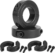 Shaft Collar | Lock Screw for Maintenance - Thickened Double-Opening Clamp for Precise Industrial Mechanical Maintenance Assembly