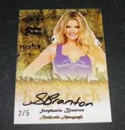 2015 Benchwarmer STEPHANIE BRANTON Daizy Dukez HAYSTACK Preview Auto/5 PLAYBOY