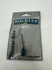 NEW, ROCKLER 3/8 Shank 9 Degree Dovetail Router Bit 1/4” Shank