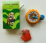 Vintage Avon Wrist Wash Bubble Bath Watch Watchband Clock Time Toy NOS Full!