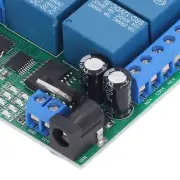8Channel Relay Module DC12V Serial Port Switch PLC Motor LED USB Controller