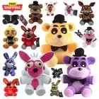18Cm Kawaii New FNAF Anime Plush Toy Cartoon Freddy Fazbear Plush Doll Bear Sly