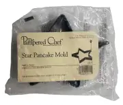 VINTAGE AMERICAN STAR Pampered Chef 2002 PANCAKE & Eggs Mold Ring # 2815 NEW