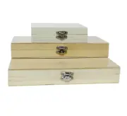 1PC Wooden Microscope Slides Box Holder Case Lab Pathological Slides Storage Box