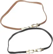 [AKOOSY] 2pcs Lady Dress Belts for Women Chic Waist Belts for Pants Dresses and Formal Occasions Elegant Accessory for Daily Wear