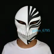 New Face Mask Halloween Resin Cosplay Props Anime Kurosaki Mask COS Props Gift
