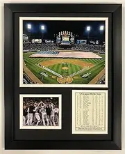 Chicago White Sox 2005 MLB World Series - U.S. Cellular Field Collectible | Framed Photo Collage Decor - 12"x15"