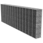 NNEVL Gabion Wall with Cover Galvanised Steel 600x50x200 cm