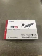 SENA 3S Plus Universal Bluetooth Communication Headset for Open Face Helmets
