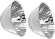 KICHOUSE Pcs Led Flashlight Reflector Cup Spotlight Fixture Shade Cap for Outdoor Use Anti-Glare Lighting Accessory