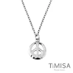 【TIMISA】和平風尚-原色 純鈦項鍊(E)