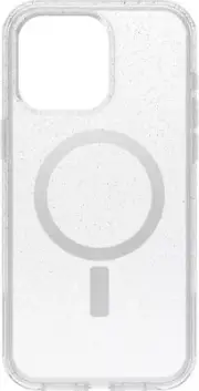 OtterBox Vue+ For iPhone 15 Pro Max, Ultra Slim - Clear with Flakes - W/ MagSafe