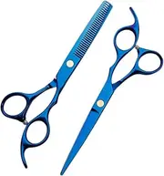 Set of 2 Hairdressing Scissors Barbers Shears Hair Styling Tools for Home