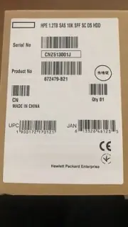 NEW HP 872479-B21 872737-001 1.2TB 10K 12G 2.5 SAS SC DS HDD INCLUDES HDD TRAY