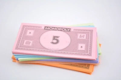 Monopoly Builder board game replacement part pieces - money