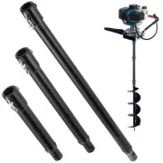 2X(3PCS Auger Extension Drill Bits, 3/4In Shaft Earth Auger Drill Bit6041