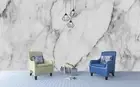 3D Marble Texture Wallpaper Wall Mural Removable Self-adhesive 378