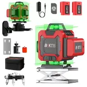 4x360 Laser Level Self-Leveling: 16 Lines Beam Lazer Level Tool for Construct...