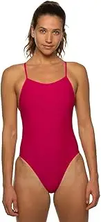[JOLYN] Women's Fixed-Back Chevy One-Piece Athletic Swimsuit