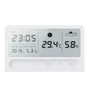 Multi-Function Digital Indoor Hygrometer Thermometer with Date/Time/Alarm/Clock