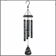 Carson Sonnet Windchime 21" Deeply Loved Black 63166 NIB Wind Chime