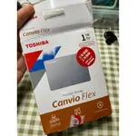 TOSHIBA CANVIO FLEX 1TB 2.5吋外接硬碟